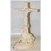 Image 1 : VTG 1990'S CERAMIC BISQUE STATUE OF CHRIST