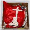Image 2 : VTG 1990'S CERAMIC BISQUE STATUE OF CHRIST