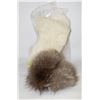 Image 1 : LADIES RABBIT FUR MITTS & EAR MUFFS SET