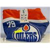 Image 1 : OILERS OLD TIME HOCKEY JERSEY SIZE M HOODED