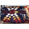Image 1 : NAVAJO SHERPA QUEEN SIZE BLANKET-ESTATE