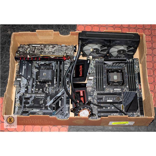 LOT OF MISC COMPUTER ITEMS