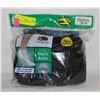 Image 1 : BLACK ANKLE SOCKS 12-16 SIZE 6-PACK FRUIT OF