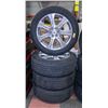 Image 1 : 4 FORTIS T5 MAXTREK 235/55R20 TIRES & RIMS