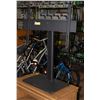 Image 1 : TV SUPPORT STAND BLACK METAL H-30” BASE 12” X 20”