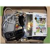 Image 1 : WII CONSOLE WITH 2 GAMES