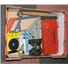 Image 1 : TRAY CORNER LEVEL,SAW,WIRE WHEELS,ETC