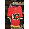 Image 1 : NEW W/TAGS OFFICIAL CALGARY FRAMES JERSEY MENS 52