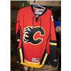 Image 1 : CALGARY FLAMES JERSEY MEDIUM