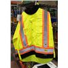 Image 1 : MENS L 6 IN 1 WORK REFLECTIVE RAIN JACKET