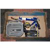 Image 1 : FLAT OF VARIOUS HOME TOOLS INCL. RATCHET