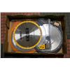 Image 1 : FLAT WITH THREE 12" SAWBLADES INCL. NEW