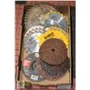 Image 1 : FLAT OF SAWBLADES, GRINDING DISCS AND 10