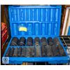Image 1 : GREY PNEUMATIC 19-PIECE 1/2"-DRIVE SAE DEEP
