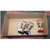 Image 1 : 3 NEW 1-1/4 INCH BRASS 200 PSI GATE VALVES