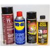 Image 1 : LOT OF SPRAY GLUE/GOOGONE/WD-40