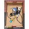 Image 1 : FLAT OF SOLDERING TOOLS AND SUPPLIES INCL.