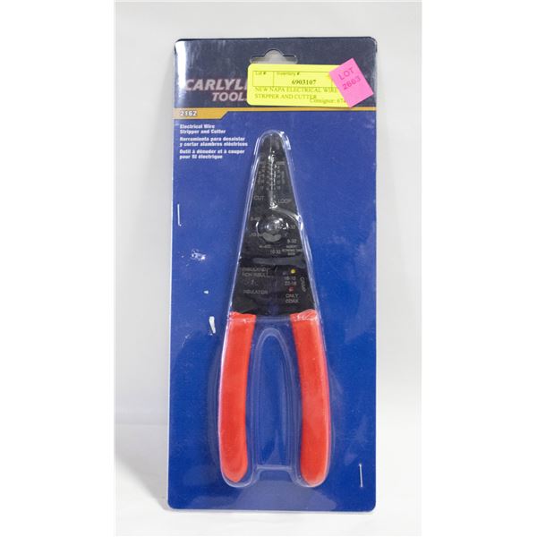 NEW NAPA ELECTRICAL WIRE STRPPER AND CUTTER