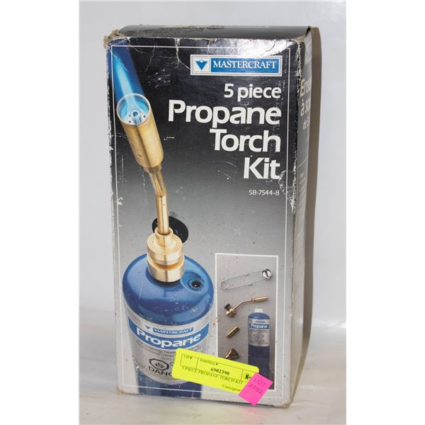 5 PIECE PROPANE TORCH KIT