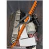 Image 1 : BIN OF ASSORTED TOOLS AND ACCESSORIES