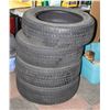 Image 1 : SET OF MICHELIN X-ICE 215/65R17 TIRES