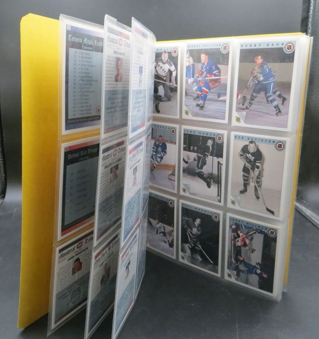 1991-92 Ultimate Original Six Complete Set 100 Cards