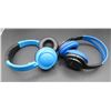 Image 2 : Lot of 2 Kids Bluetooth Headphones No Charging Cables (Tested and in working condition)