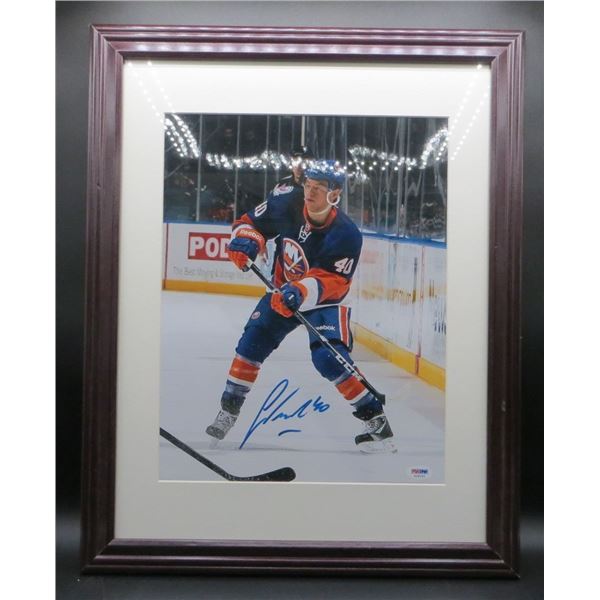 Michael Grabner Signed 11x14 Photo Framed Measures 20" x 16" With PSA COA