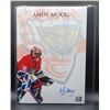Image 1 : Andy Moog Montreal Canadiens Autographed 10x13 Photo With COA