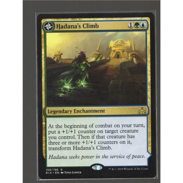 Magic the Gathering Hadana's Climb // Winged Temple of Orazca Rivals of Ixalan