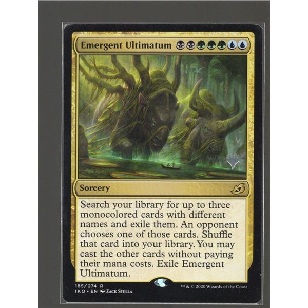 Magic the Gathering Emergent Ultimatum Ikoria Lair of Behemoths Promos