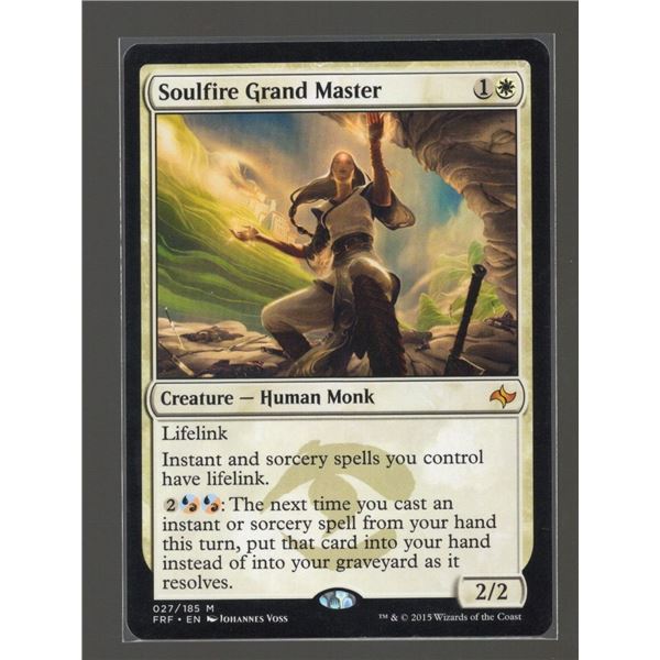 Magic the Gathering Soulfire Grand Master Fate Reforged