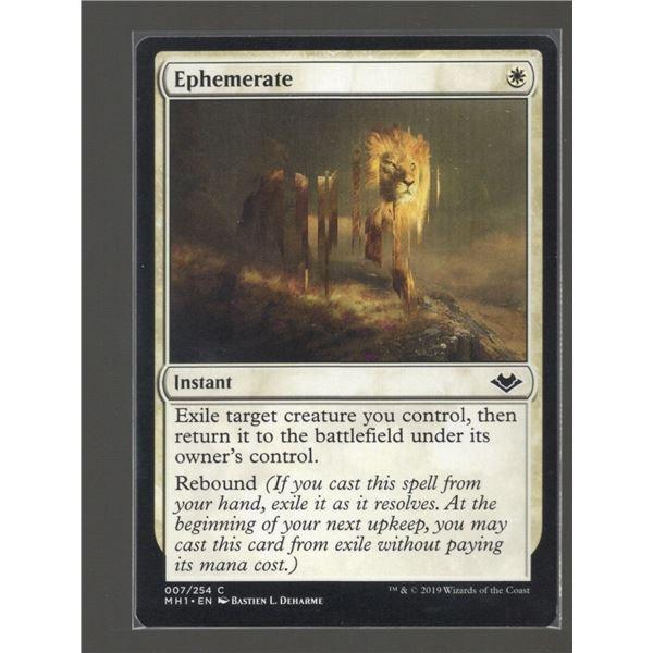Magic the Gathering Ephemerate Modern Horizons