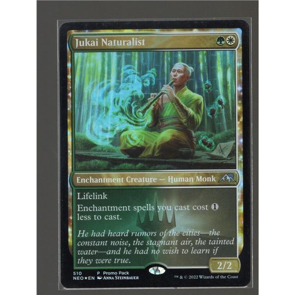 Magic the Gathering Jukai Naturalist FOIL Kamigawa Neon Dynasty
