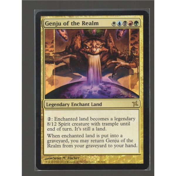 Magic the Gathering Genju of the Realm Betrayers of Kamigawa
