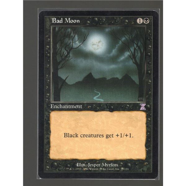 Magic the Gathering Bad Moon Time Spiral Timeshifted