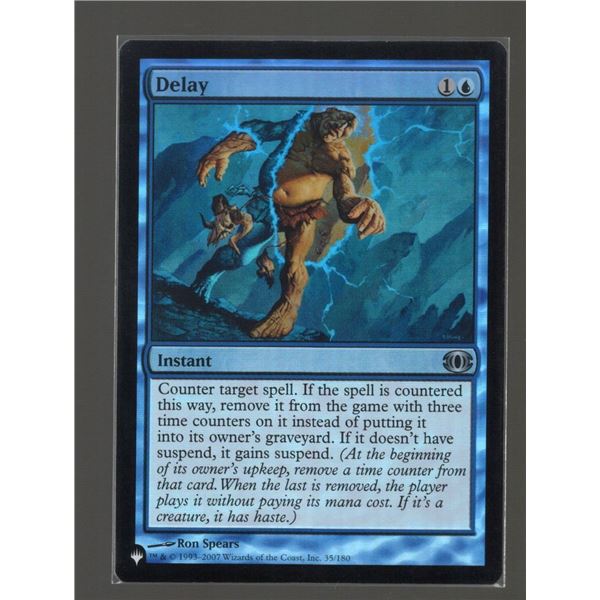 Magic the Gathering Delay FOIL The List