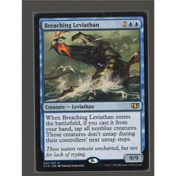 Magic the Gathering Breaching Leviathan Commander 2014