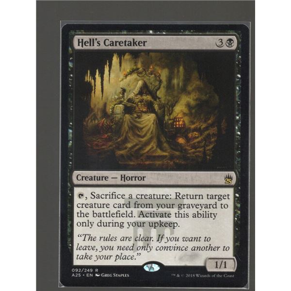 Magic the Gathering Hell's Caretaker Masters 25