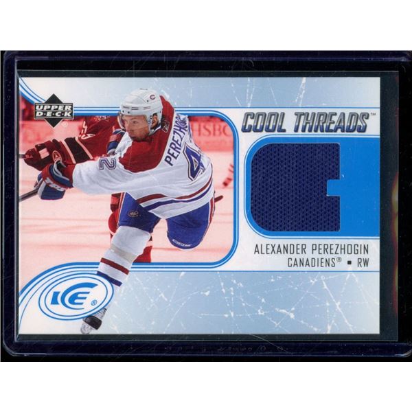 2005-06 Upper Deck Ice Cool Threads #CTAP Alexander Perezhogin
