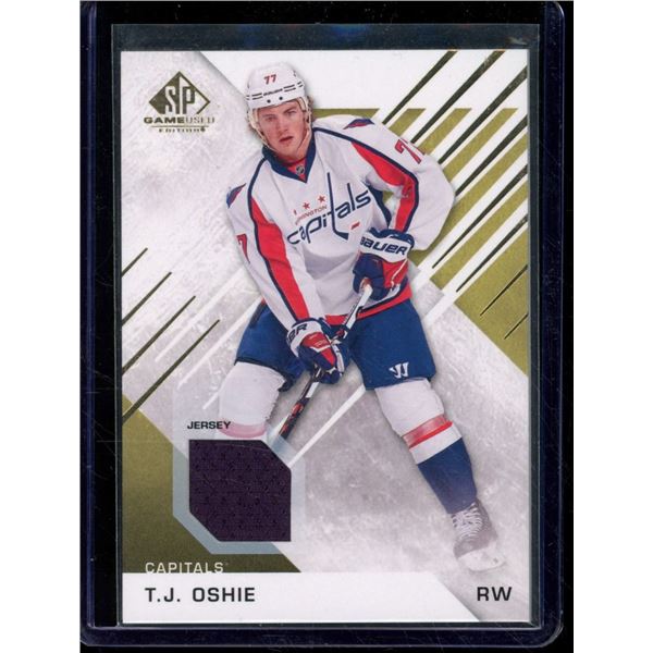 2016-17 SP Game Used Gold #51 T.J. Oshie JSY