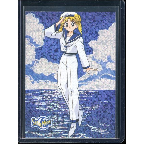 1998 Sailor Moon Prismatic Foil Promo Card #P1