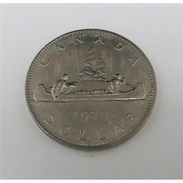 1978 Canadian $1 Dollar Coin