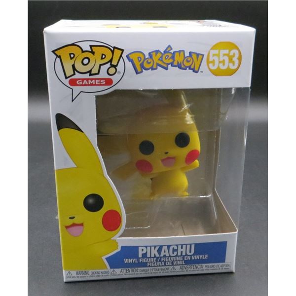 New Funko Pop Pokemon Pikachu #553