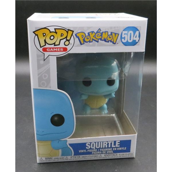 New Funko Pop Pokemon Squirtle #504