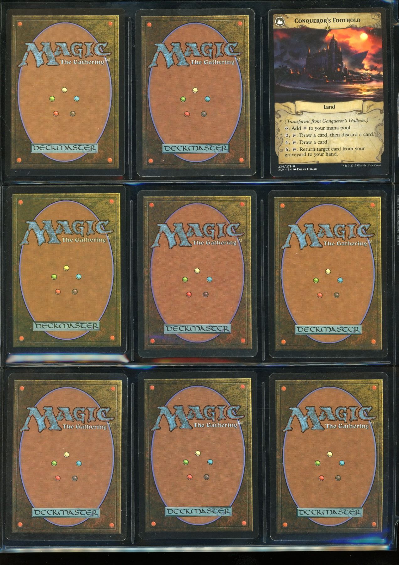 Lot Of 9 Various Magic The Gathering Cards Various Sets & Colors