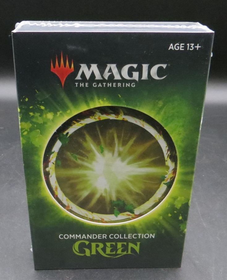 New Sealed Magic The Gathering Commander Green Collection Retails For ...