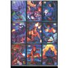 Image 1 : 1994 Marvel Masterpieces Lot Of 9 Cards Various Characters