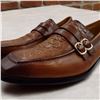 Image 1 : Brown Shoes for Men with buckles on the side Size 42