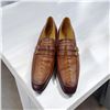 Image 4 : Brown Shoes for Men with buckles on the side Size 42